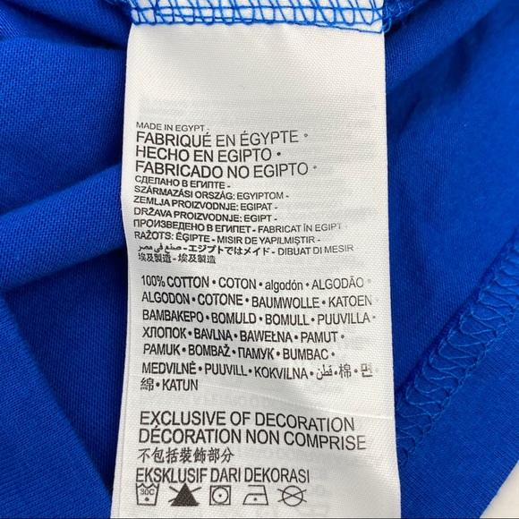 Levi’s Boys Crewneck T-Shirt, Blue/Yellow NWT - Picture 5 of 5